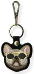Case locator Nimmy Glasses Cool Dog black