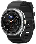 Spigen WBS2 nutikella rihm Samsung Galaxy Watch 8/8 Classic (40/44/46 mm) jaoks | roostevaba teras | must