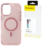 Wozinsky Glitter telefoni &uuml;mbris MagSafe toega Samsung Galaxy S24 FE (S721) roosa