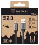 Tactical Fat Man 2.0 andmeedastus- ja laadimiskaabel | USB-A kuni USB-C | 60W | 1m | hall