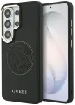 Guess Perforated Logo telefoni &uuml;mbris MagSafe toega Samsung Galaxy S26 Ultra (S948) must