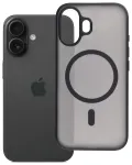 Flexline Mag telefoni &uuml;mbris MagSafe toega iPhone 16 must