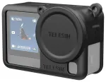 Telesin silikoonist kaitse&uuml;mbris DJI Osmo Action 6 jaoks (must)