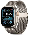 Tech-Protect Milano nutikella rihm Apple Watch 6/7/8/9/10/SE/Ultra 1/2 (44/45/46/49 mm) jaoks | roostevaba teras | hall