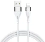 BWOO X280L andmeedastus- ja laadimiskaabel | USB-A kuni Lightning | 15W | valge