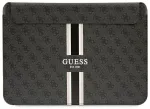 Guess Sleeve GUCS16P4RPSK 16" czarny| black 4G Printed Stripes