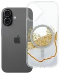 Golden telefoni &uuml;mbris MagSafe toega iPhone 17 valge
