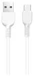 Hoco X20 andmeedastus- ja laadimiskaabel | USB-A kuni USB-C | 12W | 2m | valge