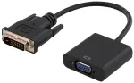 Riff Full HD 1080P DVI-D kuni VGA adapter / videokaabli muundur 25pin kuni 15pin (0,23 m)