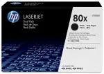 Tooner HP 80X CF280XD must, 2 tk