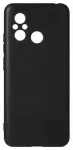 Fusion Elegance Fibre silikoonist kaitse&uuml;mbris Xiaomi Redmi 12c | Redmi 11a, must