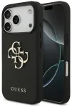 Etui Guess Grained Big 4G & Classic Logo  do iPhone 17 Pro czarny