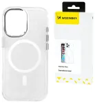 Wozinsky Glitter telefoni &uuml;mbris MagSafe toega Samsung Galaxy S24 FE (S721) l&auml;bipaistev