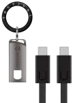 Tactical OODA Loop andmeedastus- ja laadimiskaabel | USB-C kuni USB-C | 60W | must