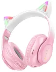Juhtmevabad k&otilde;rvaklapid Hoco W42 Cat Ear cherry blossom