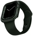 UNIQ Valencia nutikella &uuml;mbris Apple Watch Series 4/5/6/7/8/SE (44/45 mm) jaoks | roheline