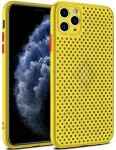 Fusion Breathe Silicone telefoni &uuml;mbris iPhone 12 | iPhone 12 Pro kollane