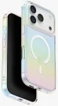 UNIQ Iridescia telefoni&uuml;mbris MagSafe toega, sobib iPhone 17 Pro, kameeleoni v&auml;rvi
