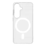 OBAL:ME MagNetix Crystal telefoni &uuml;mbris MagSafe toega Samsung Galaxy S26 (S942) l&auml;bipaistev