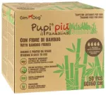 Absorbent pads - Gim Dog TRAINING PAD PUPI PIU BAMBOO 60x60cm 50pcs