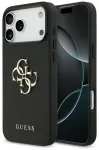 Etui Guess Grained Big 4G & Classic Logo do iPhone 17 Pro Max czarny