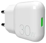 Puro SLIMPRO reisilaadija | 30W | GaN | USB-C | valge