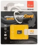 Imro memory card 8GB microSDHC cl. 10