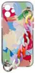 Color Chain geelist paindlik elastne telefoni &uuml;mbris keti ripatsiga iPhone 8 Plus | iPhone 7 Plus mitmev&auml;rviline