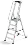Redeli mobiilplatvormid Master P80 / alumiinium / 5 astet