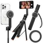 SPIGEN S581W MAGSAFE BLUETOOTH SELFIE STICK TRIPOD BLACK