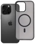 Flexline Mag Cover telefoni &uuml;mbris MagSafe toega iPhone 16 Pro Max must