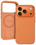 Liavec Silky telefoni &uuml;mbris MagSafe toega iPhone 17 Pro Max oranž