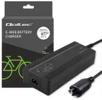 Qoltec kiirlaadija e-jalgrattale, elektrilisele t&otilde;ukerattale 36V | 42V | 4A | Bosch pistik + toitekaabel
