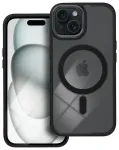 Color Edge Mag telefoni &uuml;mbris MagSafe toega iPhone 15 must