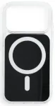 Clear Fusion Mag telefoni &uuml;mbris MagSafe toega telefonile iPhone 17 Pro | iPhone 18 Pro must