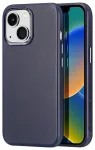 Dux Ducis Naples &uuml;mbris iPhone 14 Plus magnetiline nahast MagSafe kate sinine
