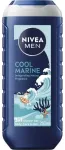 NIVEA, Gel Doccia, - for Skin and Hair Cool Marine (3 in 1 ) 250 Ml (250ml)