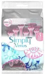 Gillette Venus Simply Disposable Razors 12 Pieces.