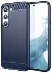 Carbon Case for Samsung Galaxy S23+ flexible silicone carbon cover blue