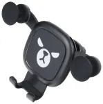 GoodBuy Bad Bear auto telefonihoidik ventilatsiooniavale must