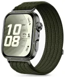 Tech-Protect Nylon nutikella rihm Huawei Watch Fit 3/4/4 Pro/5/5 Pro jaoks | nailonist | roheline