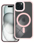 Color Edge Mag telefoni &uuml;mbris MagSafe toega iPhone 15 roosa