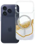 Golden telefoni &uuml;mbris MagSafe toega iPhone 17 Pro | iPhone 18 Pro valge