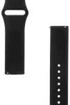 Tactical 432 universaalne nutikella rihm (20 mm) jaoks | silikoonist | must