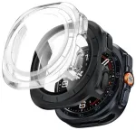 Tech-Protect Defense nutikella &uuml;mbris Samsung Galaxy Watch Ultra 2 47 mm 2 tk jaoks | must/l&auml;bipaistev