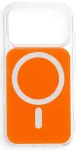 Fusion Clear telefoni &uuml;mbris MagSafe toega iPhone 17 Pro | iPhone 18 Pro oranž