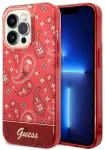 Guess GUHCP14LHGBNHR iPhone 14 Pro 6,1" czerwony|red hardcase Bandana Paisley