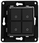 Shelly wall switch 4 button (Black)