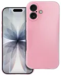 Clear 2 mm Blink telefoni &uuml;mbris iPhone 17 roosa