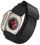Forcell nutikella rihm Apple Watch (42/44/45/49 mm) jaoks | nailonist | must
